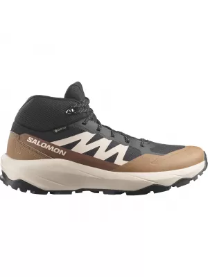 Férfi cipők SALOMON OUTSCAPE MID GTX L45410800 FEKETE/ESŐS NAP/PRÉRIFARKASBARNA