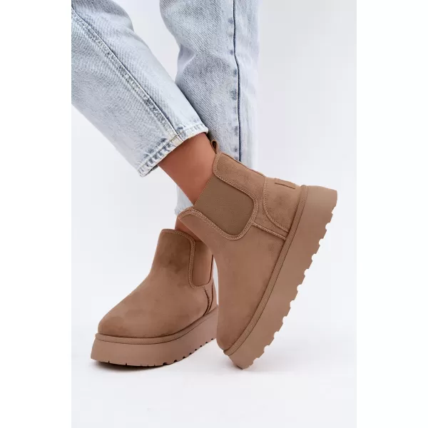  Női hóemberek BIG STAR SHOES UU274173 BÉZS 