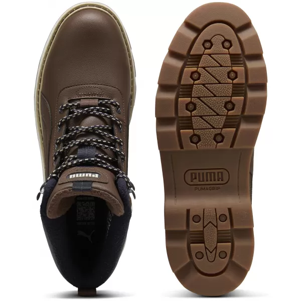  Csizma PUMA DESIERTO V3 PURETEX 39392805 GESZTENYEBARNA/GESZTENYEBARNA/ÚJ SÖTÉTKÉK 