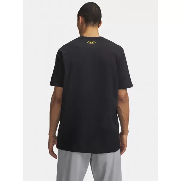  Férfi póló UNDER ARMOUR M VARSITY CREST SS 6009249-001 FEKETE 
