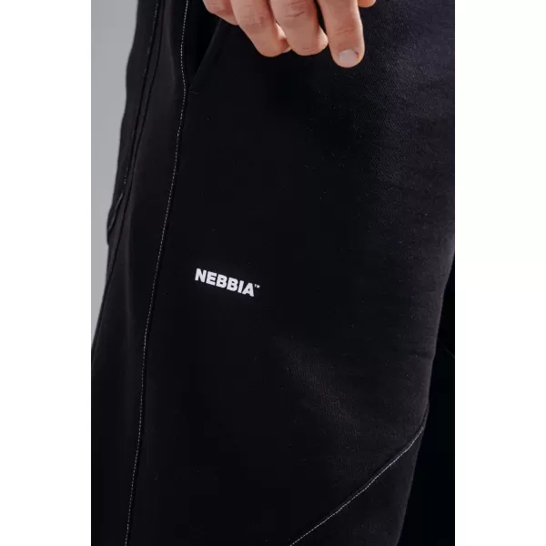  Táskás melegítőnadrág NEBBIA PRIMAL 879 FEKETE 
