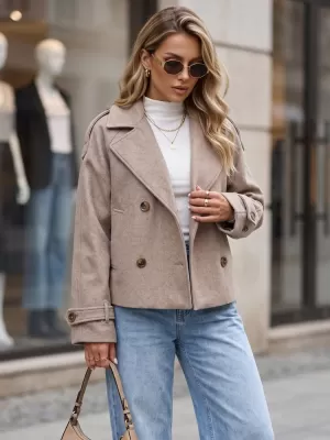 Női kabát DSTREET TY6015 KHAKI