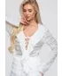 Női blúz OMBRE OW-TS-E0067 FEHÉR