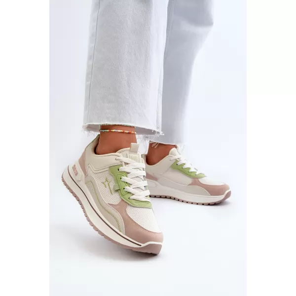  Női tornacipő BIG STAR SHOES NN274A091 BÉZS 
