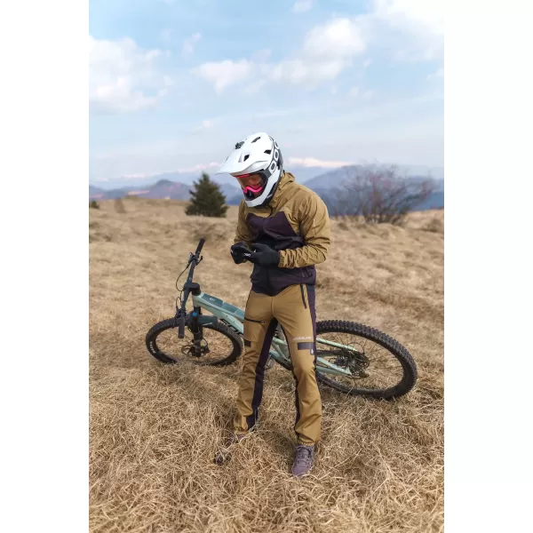  Férfi vízálló multisport nadrág NORDBLANC RIDGEWALK NBSPM8325 BARNA 