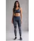 Női prémium hosszú leggings (új méretek) ALTISPORT VOJ/ALW083LEG05 FEKETE-FEHÉR