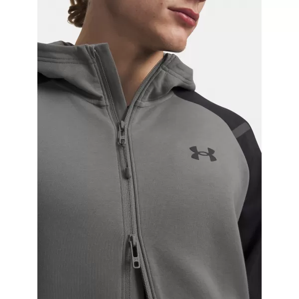  Férfi pulóver UNDER ARMOUR UNSTOPPABLE FLC FZ HD EU 1389352-709 ZÖLD 