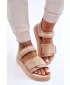 Női szandál BIG STAR SHOES LL274787 BÉZS