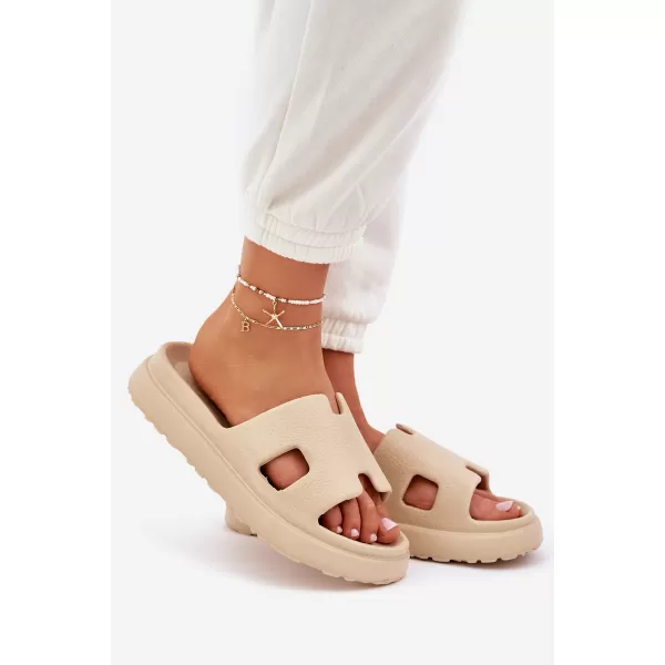  Női papucs BOTO BG198 KHAKI 