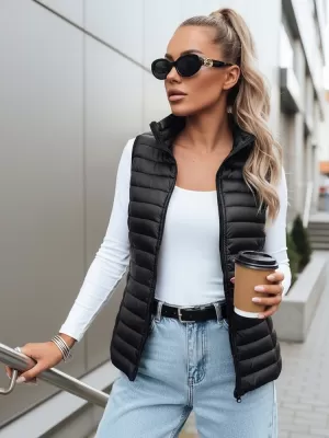 Női mellény DSTREET TY3102 FEKETE