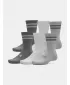 Zokni UNDER ARMOUR ESSENTIAL 6PK CREW 1387058-069 SZÜRKE