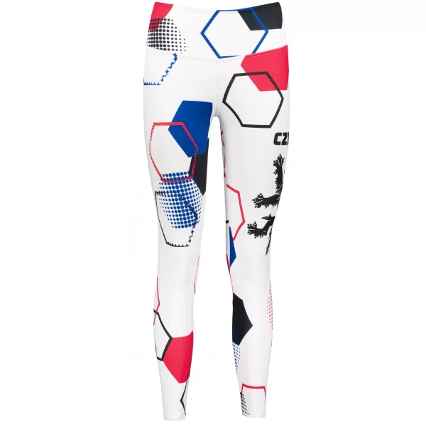  Női prémium hosszú funkcionális leggings (új méretek) ALTISPORT VOJ/ALW036LEG05 HEXA FEHÉR 