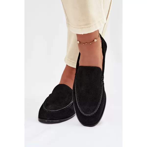  Női mokaszinok BIG STAR SHOES TT274209 FEKETE 