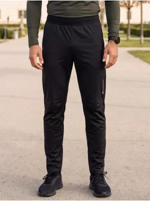 Férfi softshell nadrág ALPINE PRO ABAR 2 FEKETE