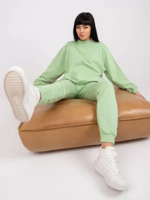 Női melegítőnadrág BASIC FEEL GOOD AP-DR-A-003 PISZTÁCIA