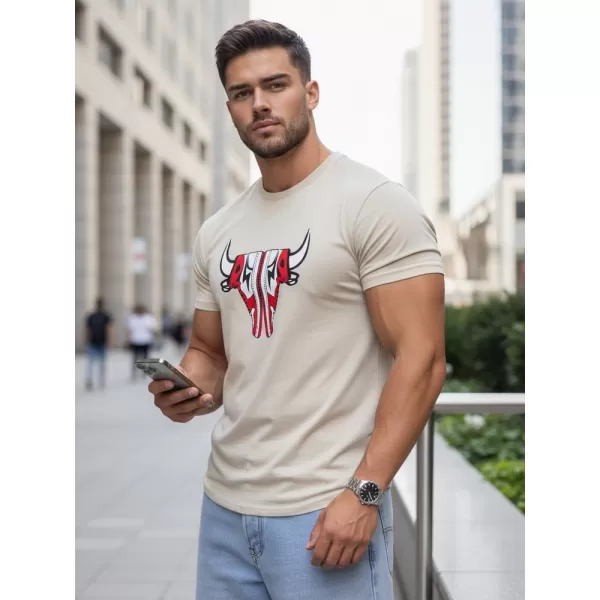 Férfi póló DSTREET RX4932 BÉZS 
