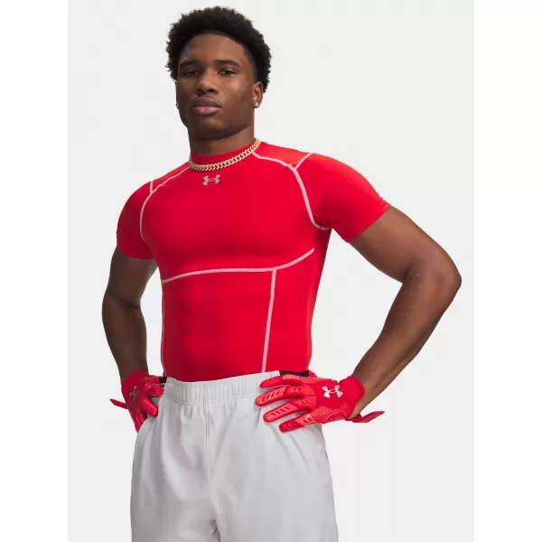  Férfi póló UNDER ARMOUR UA HG ELITE COMP SS 6015382-600 PIROS 
