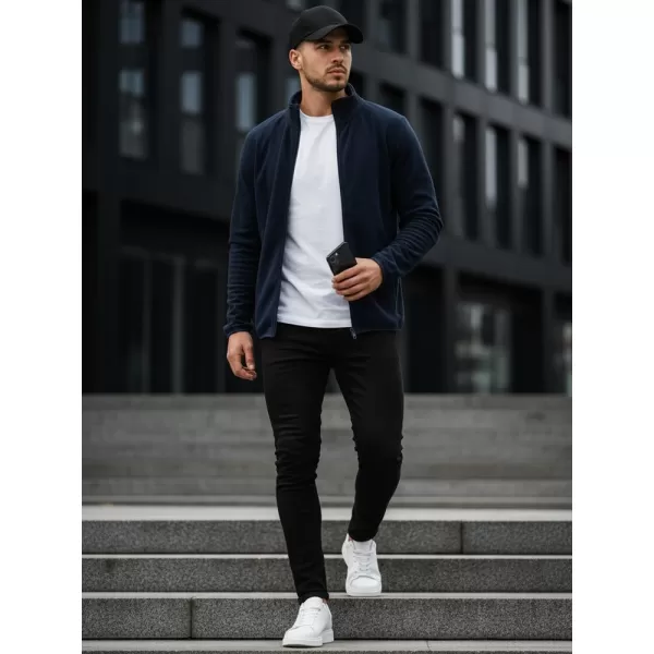  Férfi pulóver DSTREET BX4775 SÖTÉTKÉK 