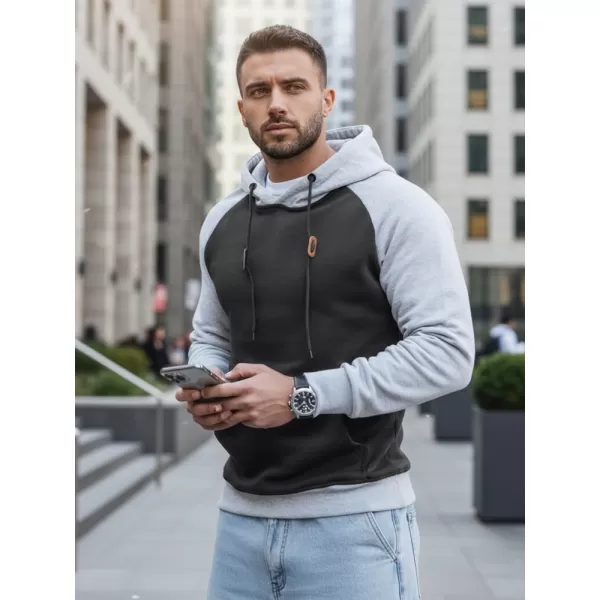  Férfi pulóver DSTREET BX5935 FEKETE 