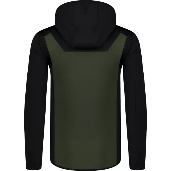  Férfi powerfleece pulóver NORDBLANC SPRAWL NBSFM8333 ZÖLD 