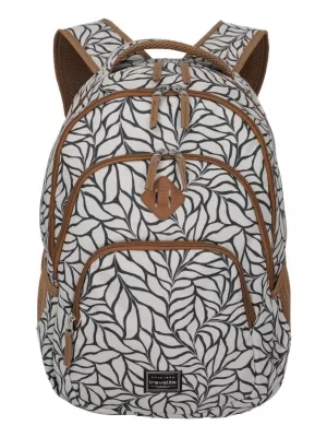 Hátizsák TRAVELITE BASICS BACKPACK PRINT TÖRTFEHÉR NYOMAT