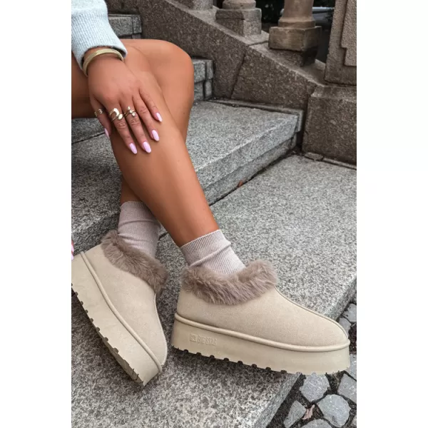  Női hóemberek BIG STAR SHOES UU274204 BÉZS 