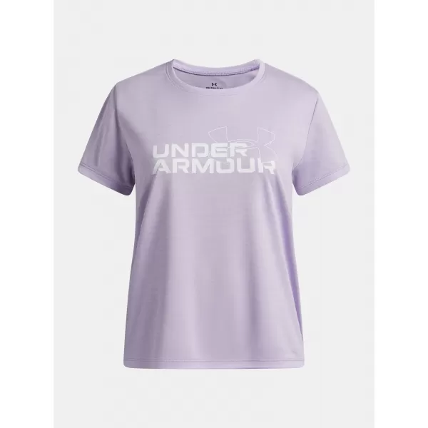  Lányos póló UNDER ARMOUR TECH TWIST WDMK LOGO SS 6007134-536 LILA 