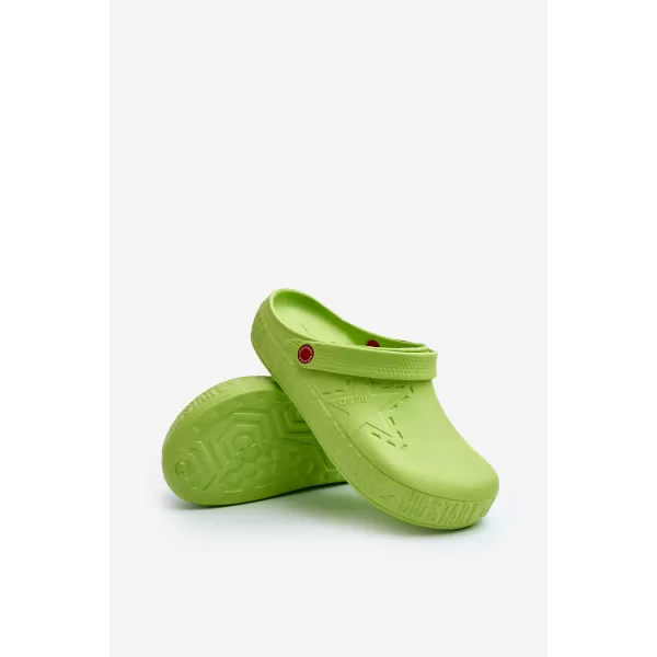  Férfi papucs BIG STAR SHOES II175005 ZÖLD 