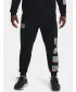 Férfi melegítőnadrág UNDER ARMOUR UA RIVAL FLEECE GEO JOGGER 1366437-001 FEKETE