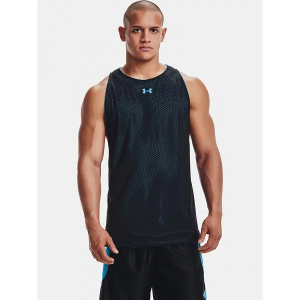  Férfi felső UNDER ARMOUR UA BASELINE REVERSIBLE TANK 1361899-422 KÉK 
