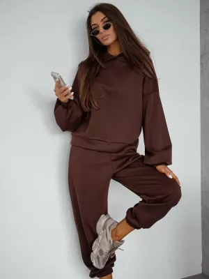 Női szett DSTREET AY1212 BARNA