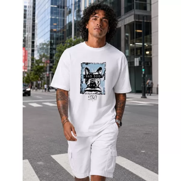  Férfi póló DSTREET NX1017R-WH-O FEHÉR 