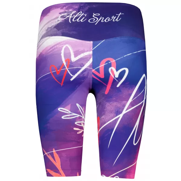  Női prémium térdig érő leggings (új méretek) ALTISPORT VOJ/ALW083LEG06 LILA 
