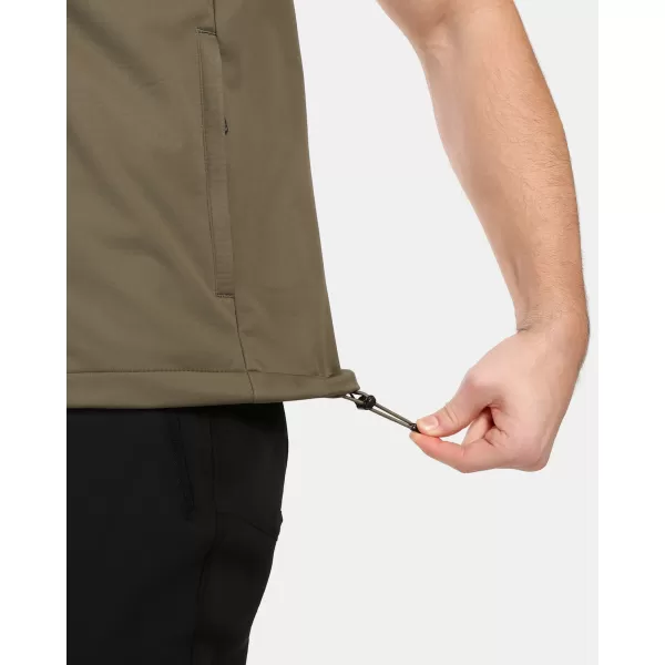  Férfi softshell mellény KILPI NOIL-M 1M0116KI KHAKI 