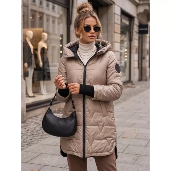  Női kabát DSTREET TY5790 KARAMELLA 