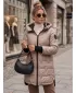 Női kabát DSTREET TY5790 KARAMELLA