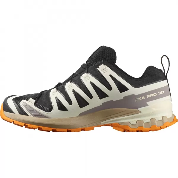  Férfi cipők SALOMON XA PRO 3D V9 GORE-TEX L47881900 FEKETE/VANÍLIA JÉG/KURKUMA 