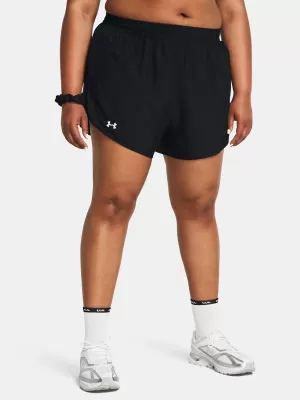 Női rövidnadrág UNDER ARMOUR UA FLY BY 3'' SHORTS 1382853-001 FEKETE