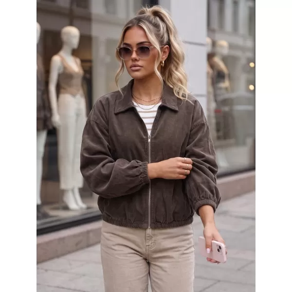  Női kabát DSTREET TY6052 BARNA 