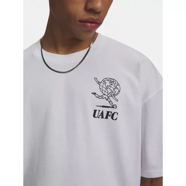  Férfi póló UNDER ARMOUR M GFB EARTH HWT SS 6010364-100 FEHÉR 