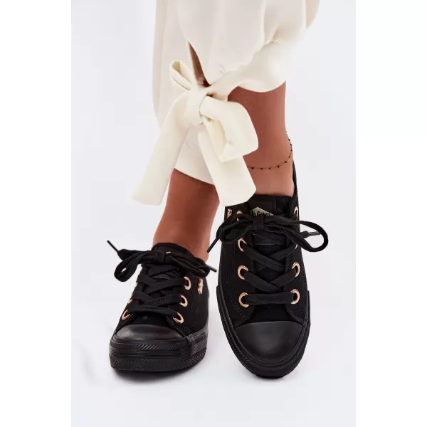  Női tornacipő LEE COOPER LCW-26-02-4069 FEKETE 