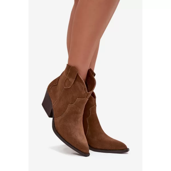  Női cowboy csizma BOTO NC1338/6338 TEVE 