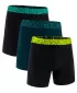 Férfi boxerek UNDER ARMOUR M PERF COTTON 6IN (3KS) 1383889-007 FEKETE
