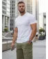 Férfi póló DSTREET RX5674 FEHÉR