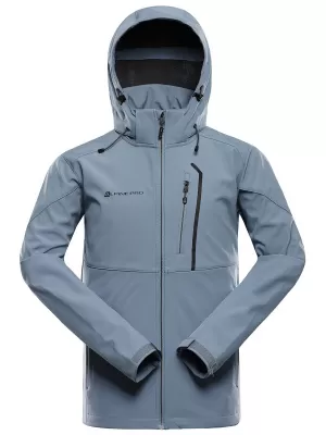 Férfi softshell kabát ALPINE PRO HOOR 2 ASHLEY KÉK