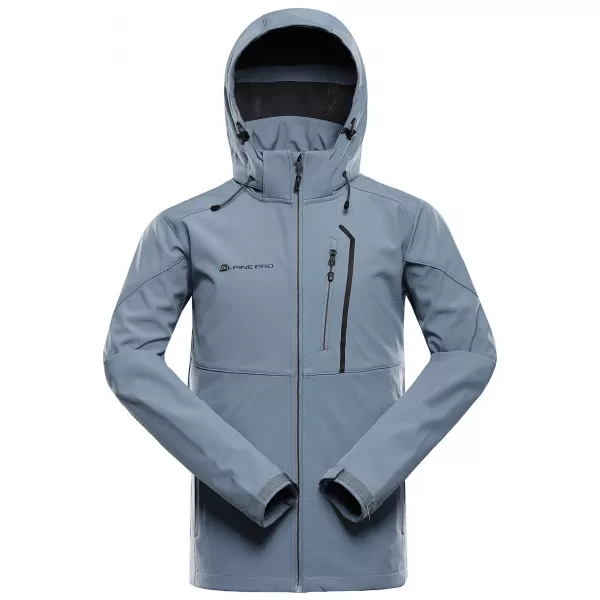  Férfi softshell kabát ALPINE PRO HOOR 2 ASHLEY KÉK 