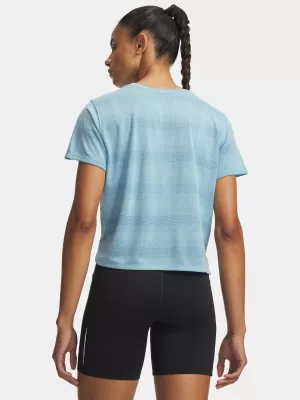 Női póló UNDER ARMOUR VELOCITI SHORTSLEEVE 6009540-425 KÉK