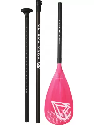 Lapát AQUA MARINA Sports III Coral RÓZSASZÍN/FEKETE