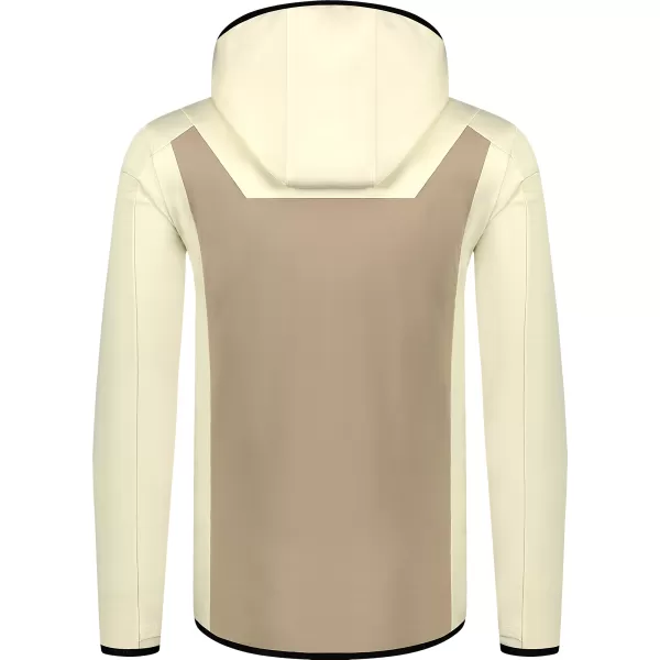  Férfi powerfleece pulóver NORDBLANC SPRAWL NBSFM8333 BÉZS 