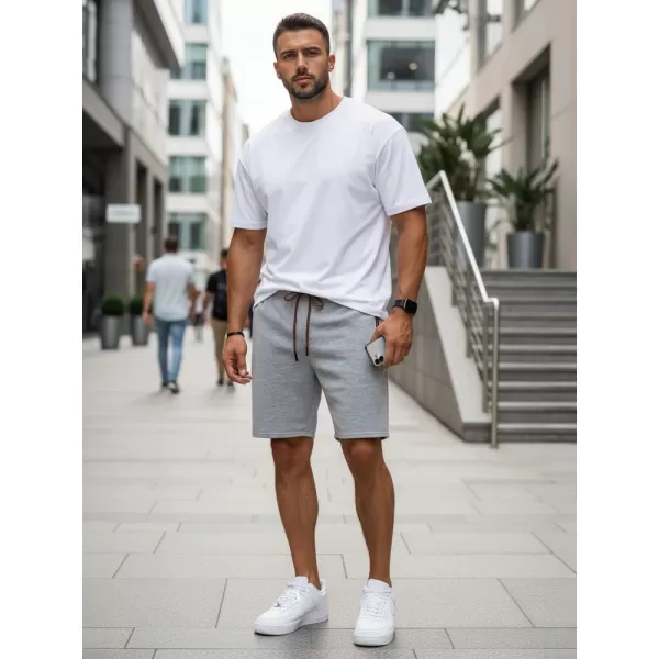  Férfi rövidnadrág DSTREET SX2279 VILÁGOSSZÜRKE 